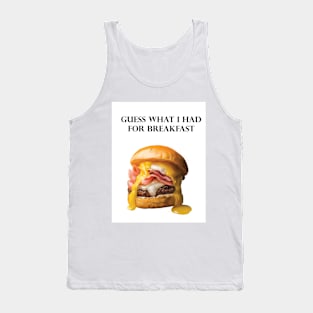 Breakfast Burger Tank Top